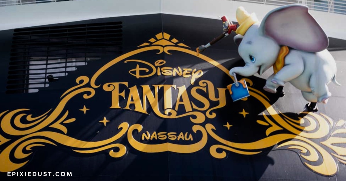 Disney Fantasy hull artwork