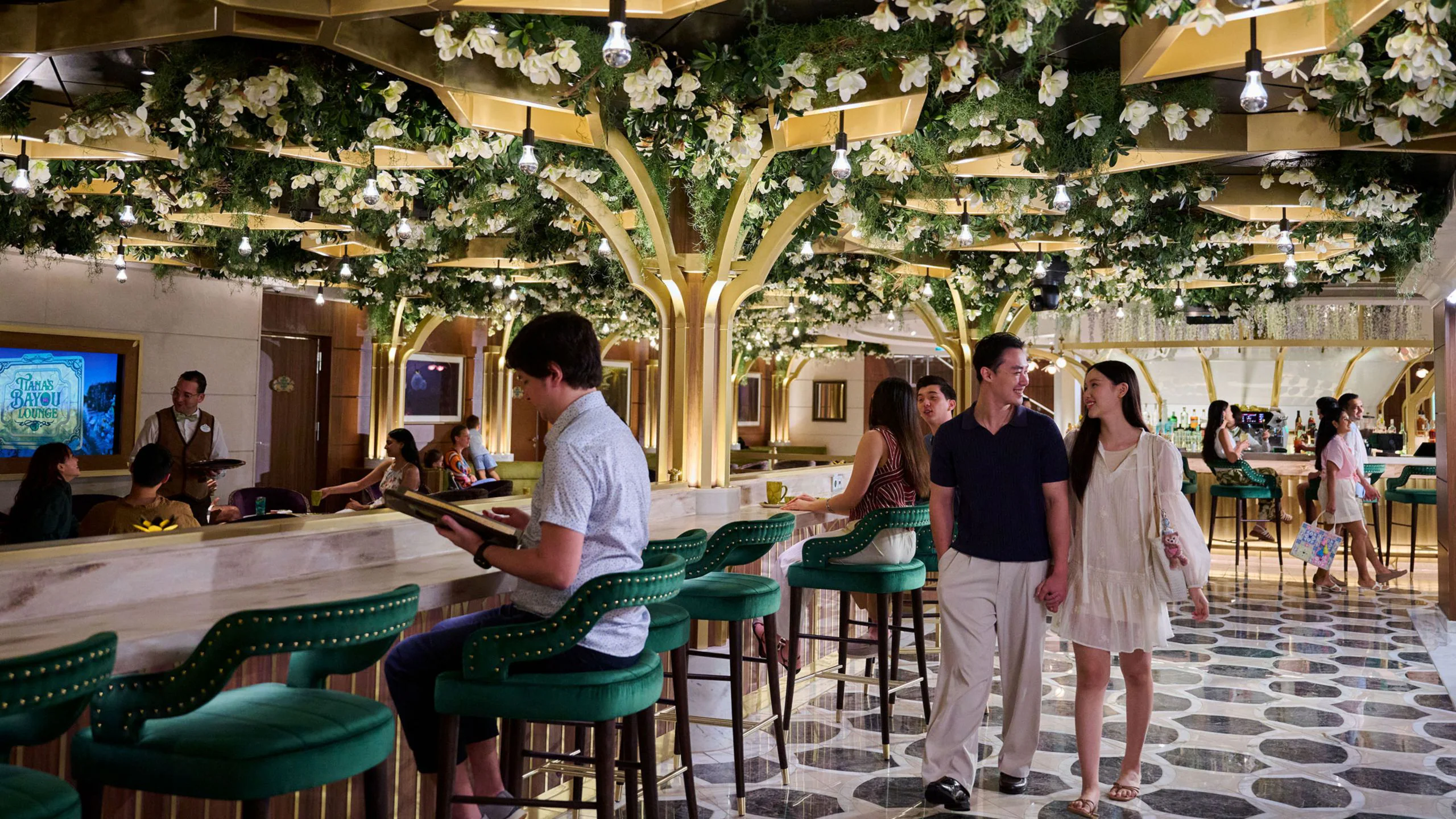 Tiana's Bayou Lounge interior